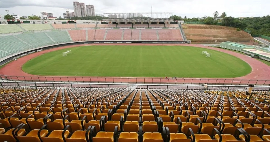 Estádio de Pituaçu volta a receber jogos, mas MP-BA recomenda portões fechados até adequações estruturais