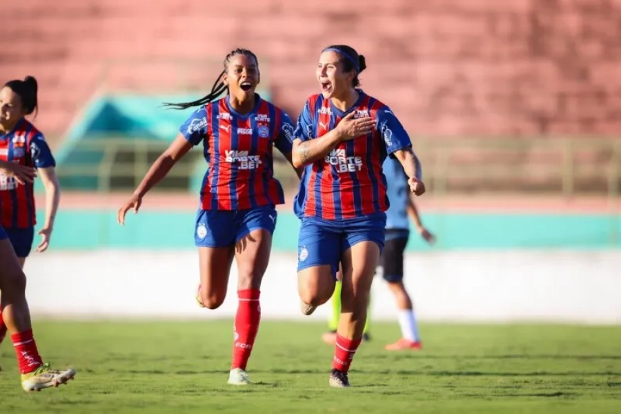 Bahia vence o Grêmio e avança às oitavas da Copa do Brasil Feminina
