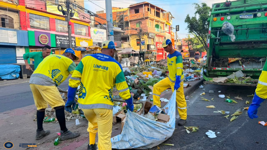 Limpurb inicia plano emergencial no Subúrbio após fim da greve dos garis em Salvador